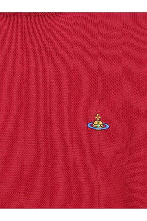 Maglione Alex in misto cotone biologico rosso VIVIENNE WESTWOOD | 27010012Y0021I409